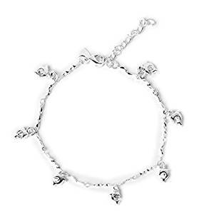 Dolphins Bangle Bracelet