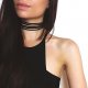 Women layered collar necklace, collar, female, style, fashion jewelry necklace party, everyday, casual