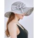 Women basic cute acrylic soft hat sun hat