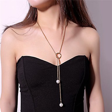 Female long necklace heart necklace jewelry