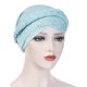 Women Party Cotton Polyester Soft Hat, Solid Color