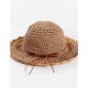 Female work active basic elegant straw hat sun hat