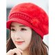 Women Basic Holiday Polyester Beret Color