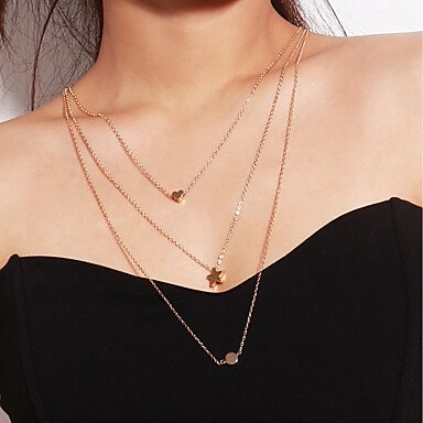 Women layered long necklaces lovely necklace jewelry