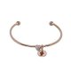 Rose stainless steel bracelet rebellion, bursting strength supporting the protest jewelry Bora