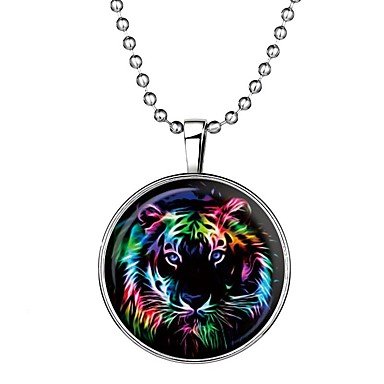 Men Luminous Dragon Pendant, tiger, fashion jewelry necklace