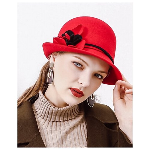 Women cute polyester round neck, sun hat, color block