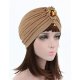 Women basic cute cotton bonnet