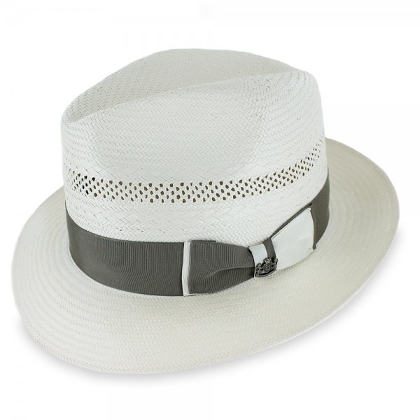 "Hartley" Shantung Fedora Hat