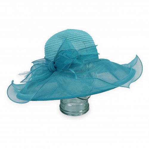 Wide Brim Dress Hat