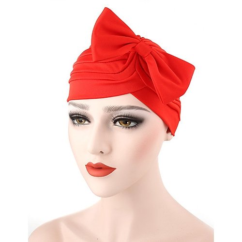 Female hat flower cotton soft hat, solid color