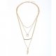 Women layered necklace long necklace fashion jewelry necklace Ye Jingdian