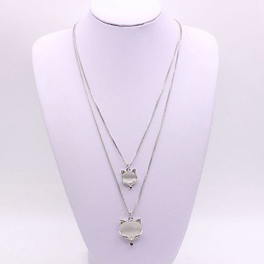 Layered necklace female fashion jewelry necklace