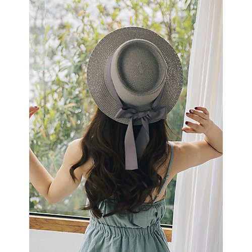 Female active basic cute straw hat straw hat sun hat