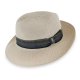 Poly Braid Fedora Hat