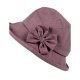 Female cute polyester soft hat sun hat, solid color