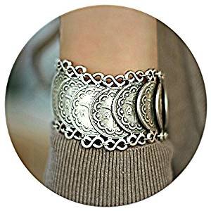 Unique statement wrap bracelet adjustable bracelet large