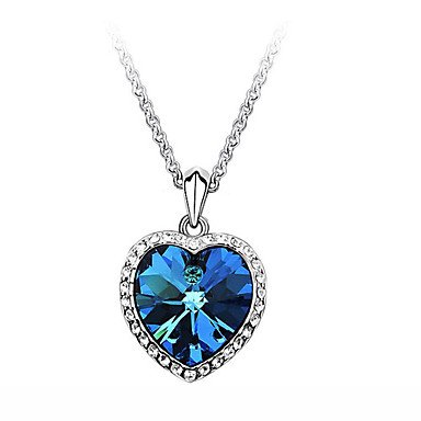 Women cubic zirconia pendant necklace, zircon, cubic zirconia, water terrible, jewelry necklace jewelry, leisure