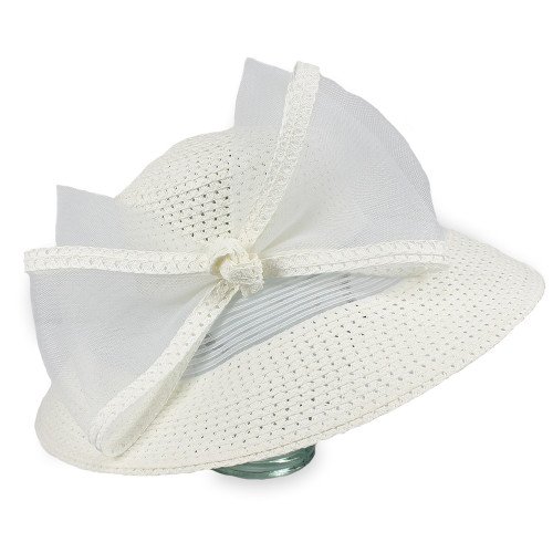 Braided Straw Big Brim Dress Hat