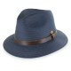 Crushable Paper Braid Fedora