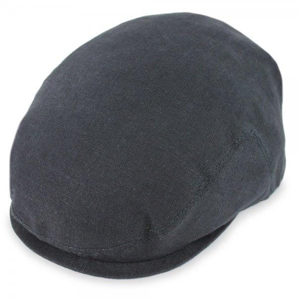 Fine Linen Flat Cap