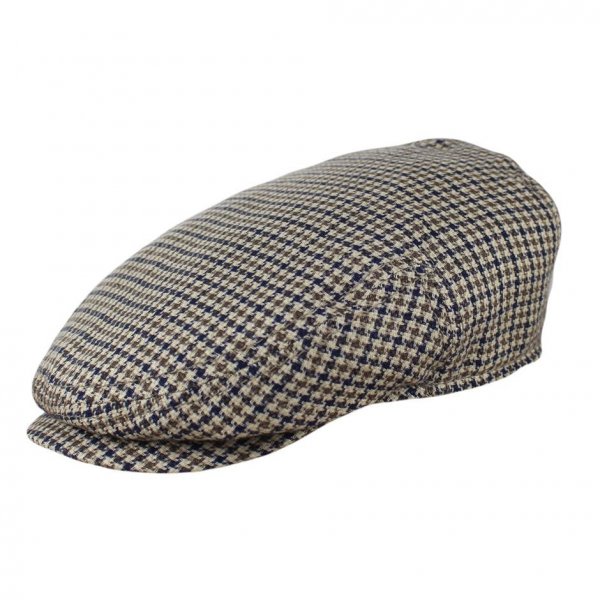 The Stetson Houndstooth Linen Ivy