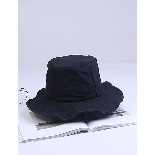 Women Foundation Polyester Sun Hat Colored