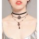 Women wrapped layered necklace necklace classic fashion jewelry necklace