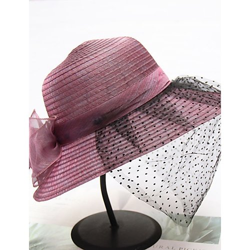 Women basic cute rayon sun hat color