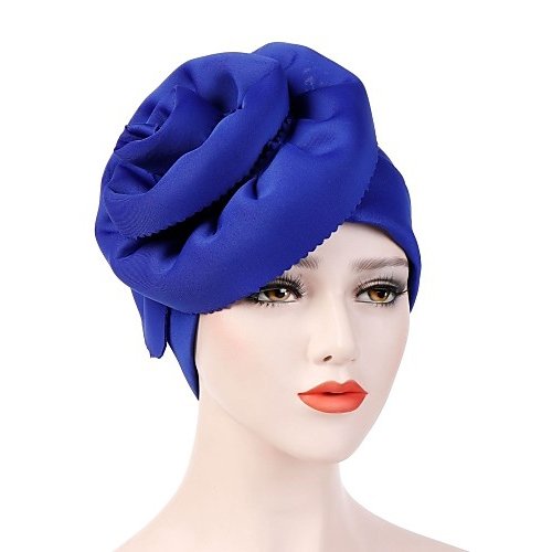 Women Retro Party Holiday Cotton Polyester Soft Hat, Solid Color