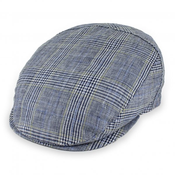 Linen Flat Cap