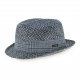 Linen Stingy Brim Fedora