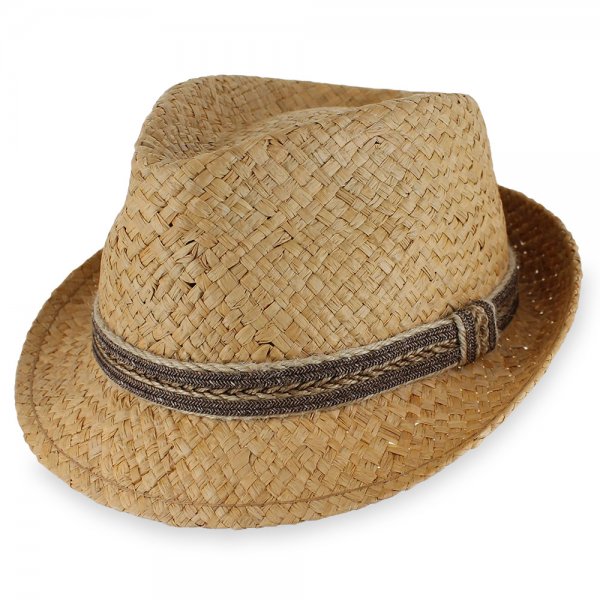 Matte Raffia Fedora