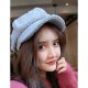 Women Active Basic Polyester Beret Ski Cap Baseball Cap, Solid Color