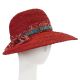 Asymmetrical Straw Hat