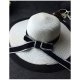 Women basic elegant sun hat color