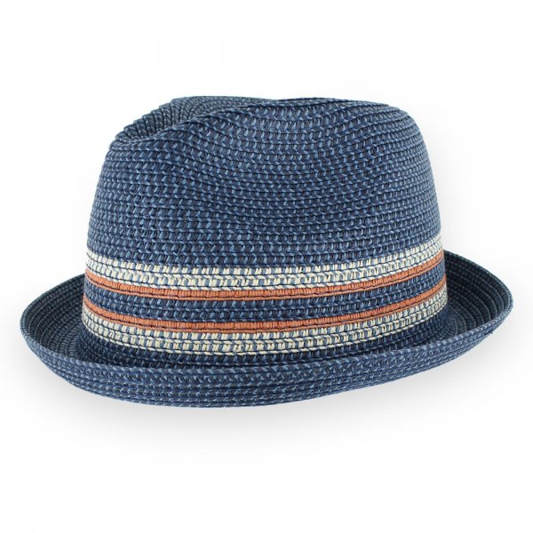 Paper Braid Stingy Brim Fedora