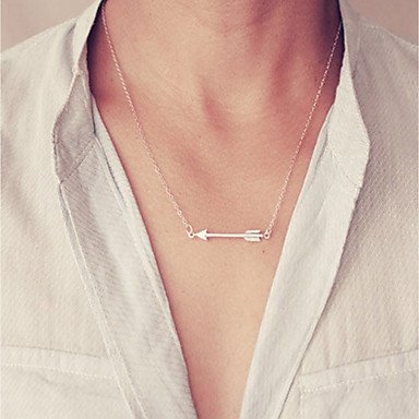 Women necklace, lovely alloy silver necklace jewelry daily