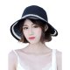 Female active basic cute sun hat, color block