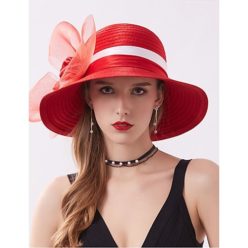 Female cute chiffon lace soft hat sun hat, flower