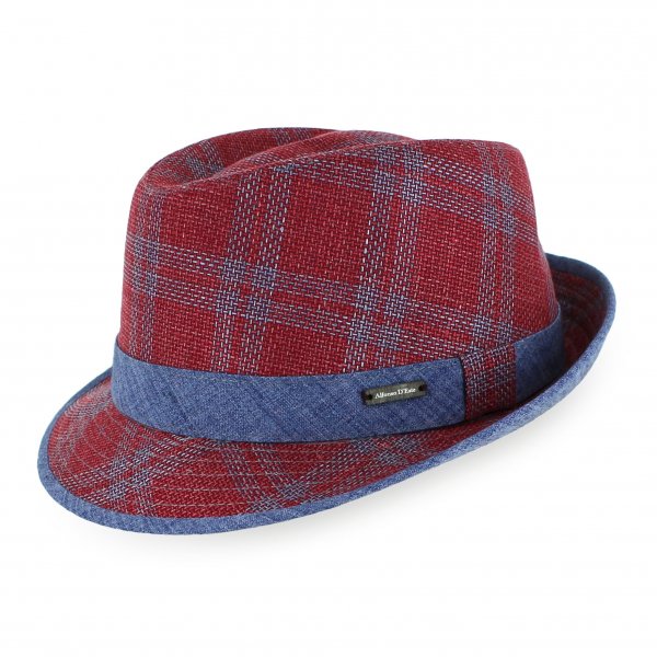 Linen Stingy Brim Fedora