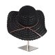 Female cute straw hat sun hat, solid color