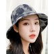 Women cute polyester soft hat sun hat, floral print