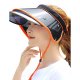 Women cute polyester round neck, sun hat, color block