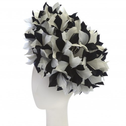 Sinamay/Feather Fascinator