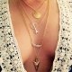 Arrow tassel necklace women necklace