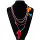 Women Bib Necklace long necklace jewelry