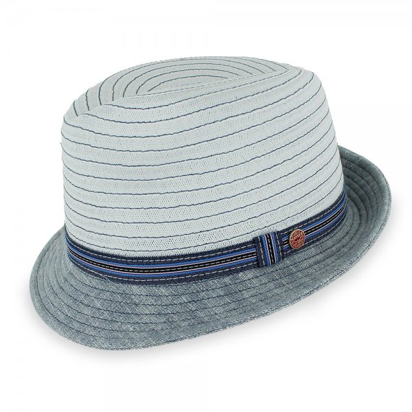 European Made Straw Fedora Hat