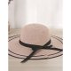 Female straw hat, solid color