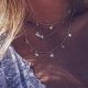 Women layered necklaces layered necklace Star Love fashion jewelry necklace